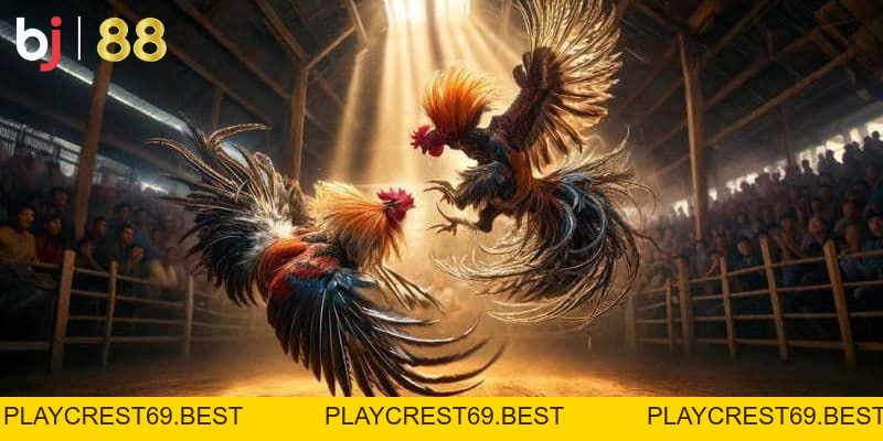 Đá gà trực tuyến là gì? Luật chơi đá gà BJ88 cơ bản dễ hiểu - playcrest69 Đá gà trực tuyến là gì? Luật chơi đá gà BJ88 cơ bản dễ hiểu - playcrest69