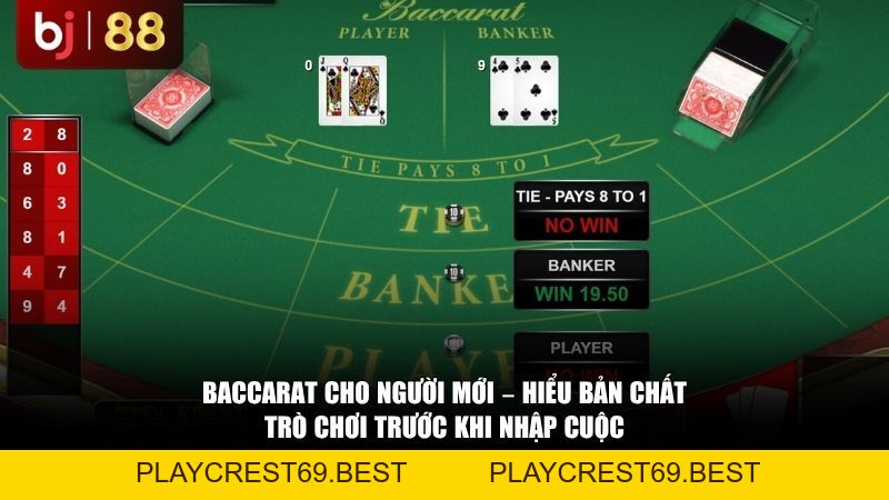 Luật Chơi Baccarat Cho Người Mới: 5 Phút Để Trở Thành Người Chơi Chuyên Nghiệp - playcrest69