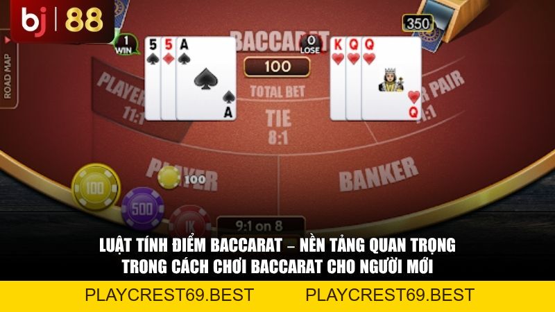 Luật Chơi Baccarat Cho Người Mới: 5 Phút Để Trở Thành Người Chơi Chuyên Nghiệp - playcrest69