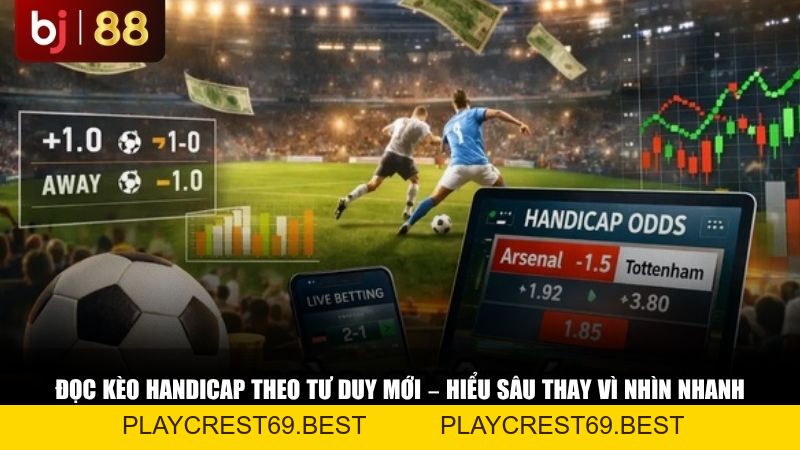 Kèo Handicap Là Gì? Toàn Tập Kiến Thức Và Cách Soi Kèo Handicap Hiệu Quả - playcrest69