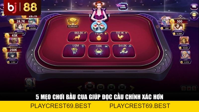Mẹo Chơi Bầu Cua Online Luôn Thắng: 5 Bí Kíp Soi Cầu Của Cao Thủ - playcrest69
