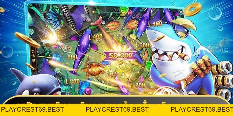 Bắn cá H5 cùng BJ88 Tựa game gây bão 2026 & cách chơi từ A-Z - playcrest69