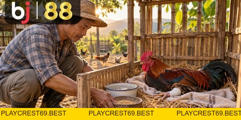Cách Chăm Sóc Gà Sau Khi Bị Chấn Thương An Toàn, Dễ Áp Dụng - playcrest69